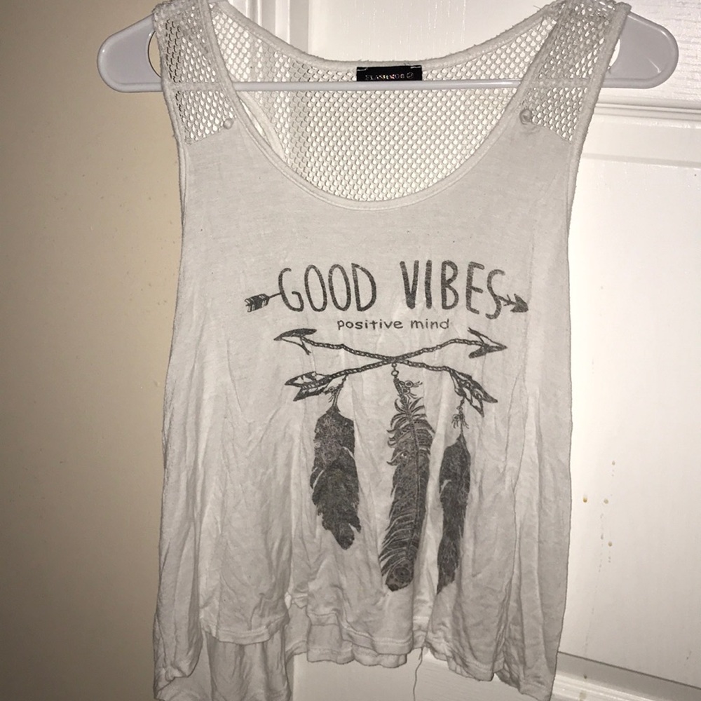Good vibes tank top